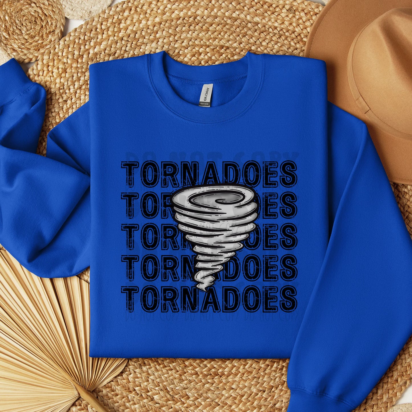 TORNADOES STACKED MASCOT TODDLER - YOU CHOOSE COLOR