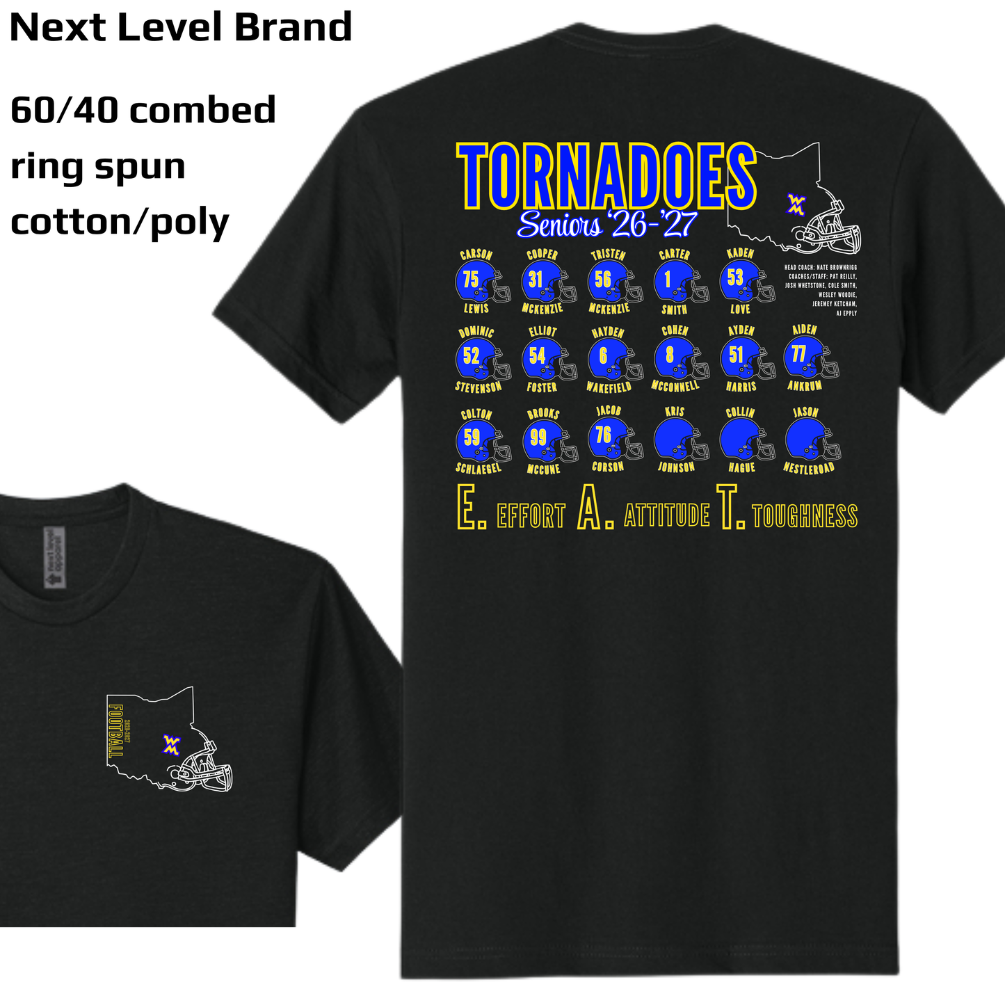 Senior Pack - WM Football (NO BEANIE)