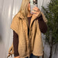 Oversized Sherpa Vest