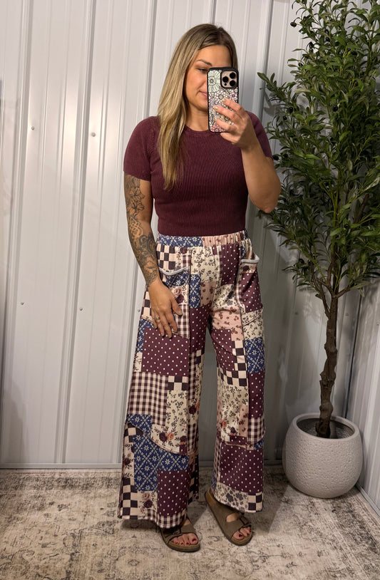 Autumn Days French Terry Pants
