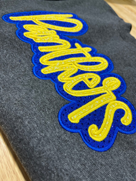 Embroidery - 2 Layer Custom Mascot - YOUTH Sweatshirt or Tshirt