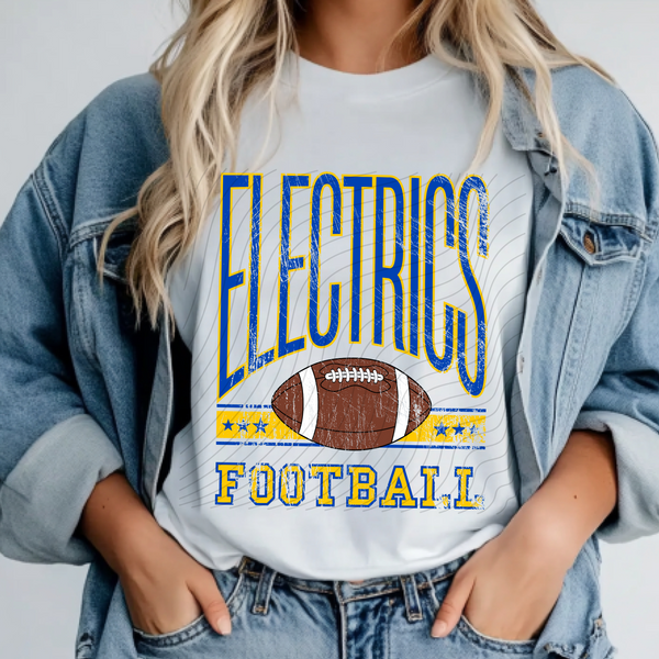 Electrics Football YOUTH Distressed design - 2 shirt options