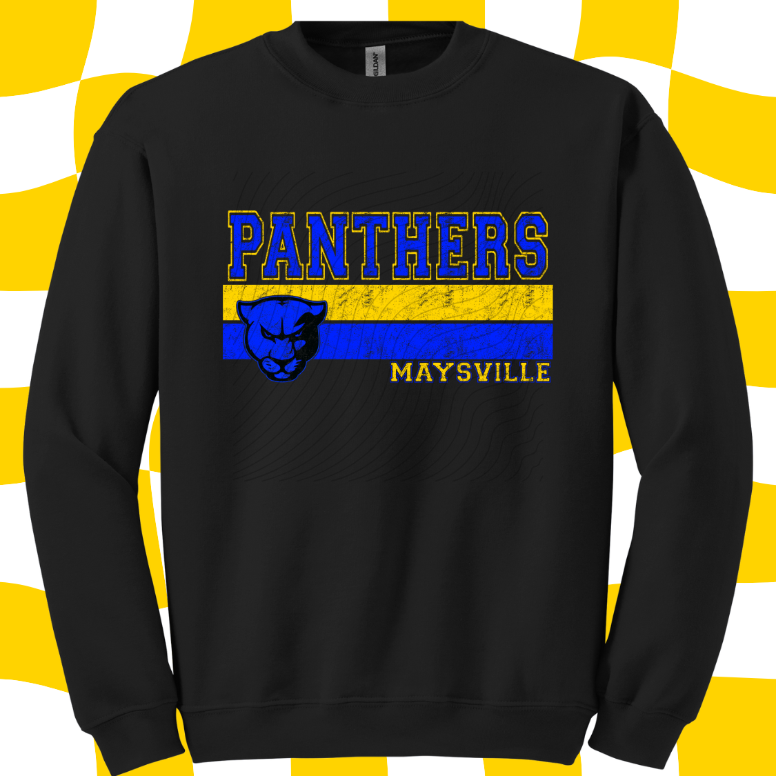 Pre Order - PANTHERS BLACK. Adult & Youth. 3 shirt options.