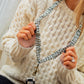 Breakaway Scrunchie Lanyard: Lindsey Checked