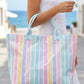 Vinyl Large Tote Bag - Multicolor