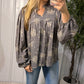 Floral Notch Neck Woven Blouse