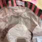 Vinyl Large Tote Bag - Green/Pink