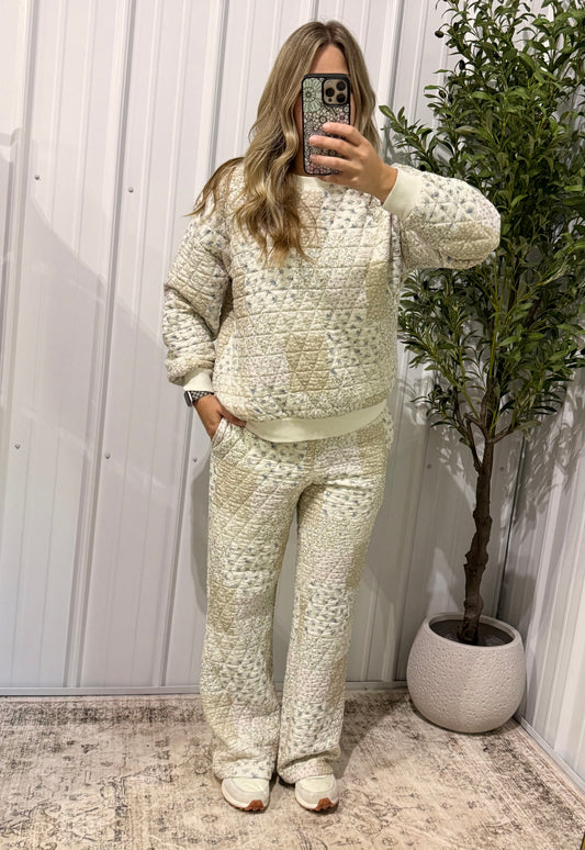 Patchwork Dreams Cozy Pullover
