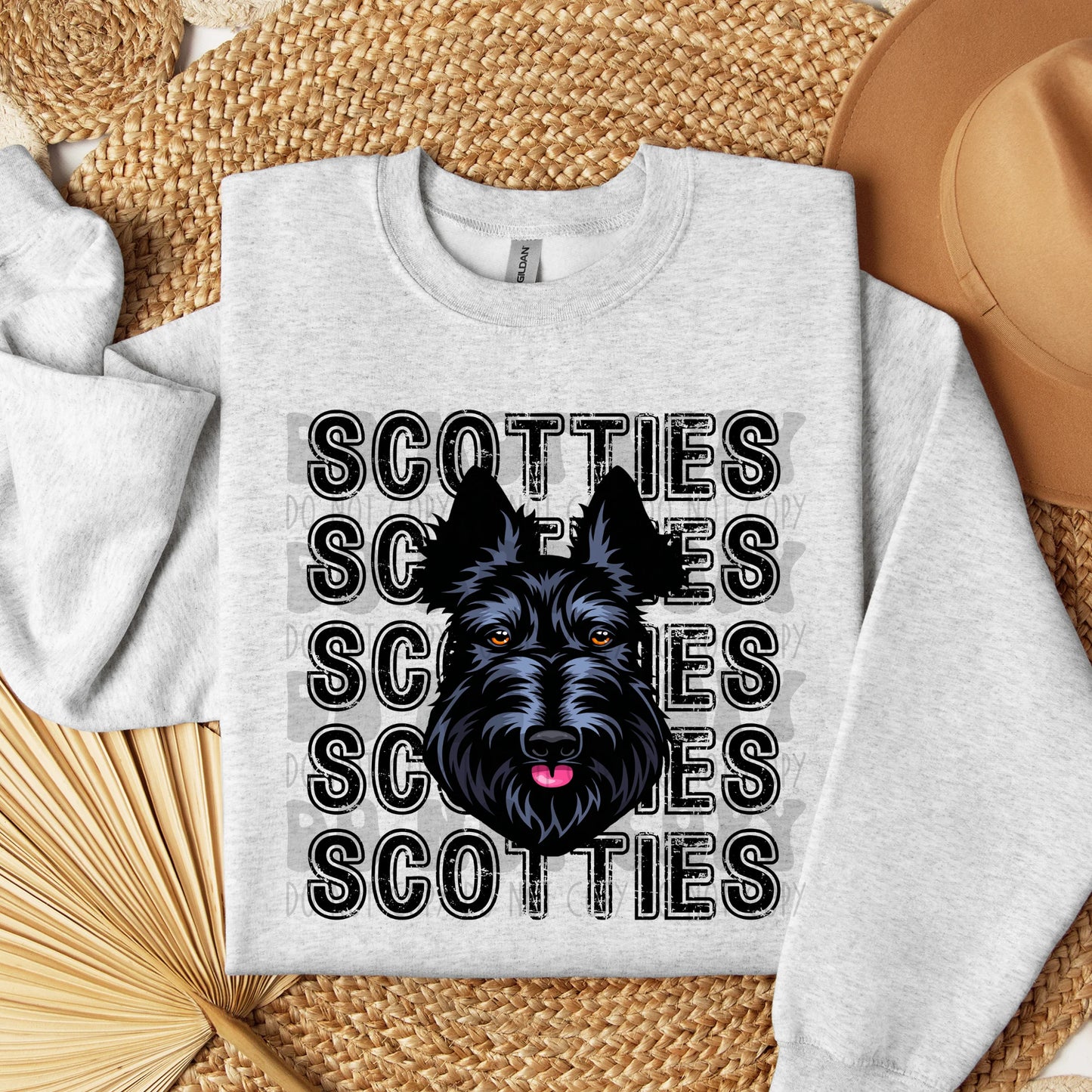 SCOTTIES STACKED MASCOT TODDLER - YOU CHOOSE COLOR