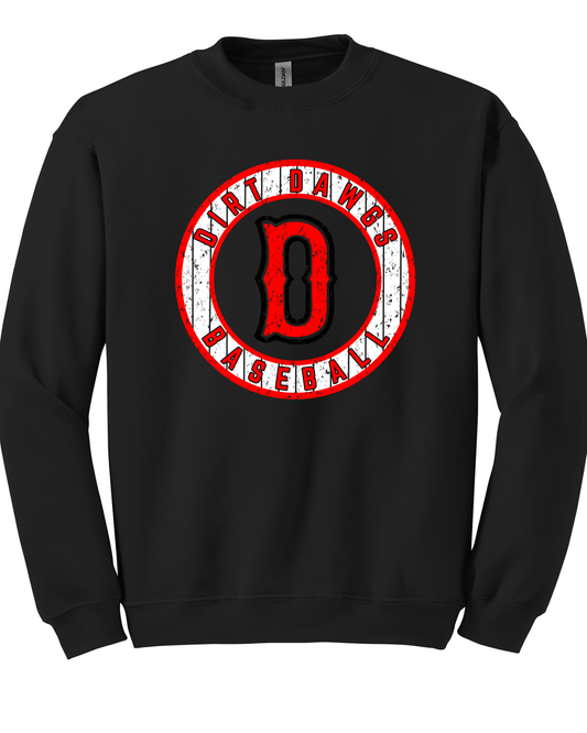 Dirt Dawgs Baseball D logo - Adult, 3 shirt styles