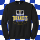 Tornadoes Black Basketball. Adult & Youth. 3 Shirt Options.