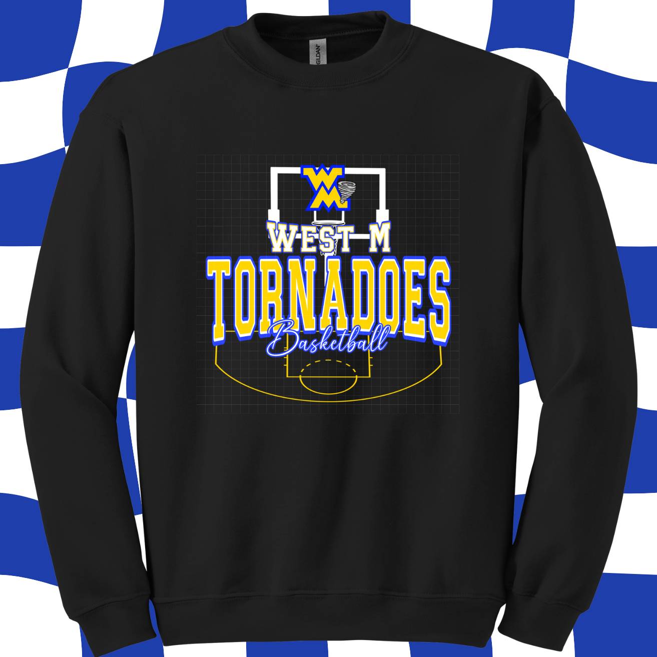 Pre Order -Tornadoes Black Basketball. Adult & Youth. 3 Shirt Options.