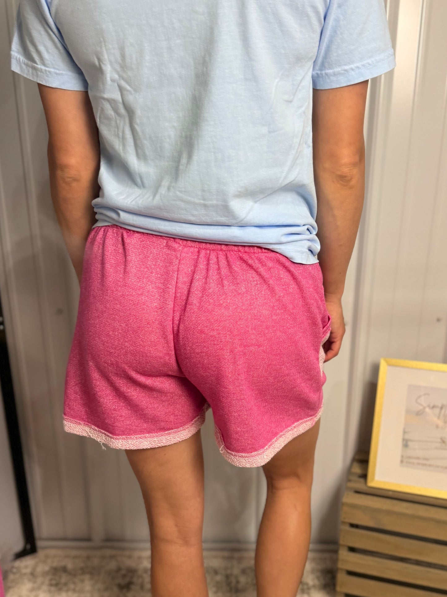 Terry PINK Pocket Shorts