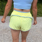 Double Layer Nylon Shorts - LEMON
