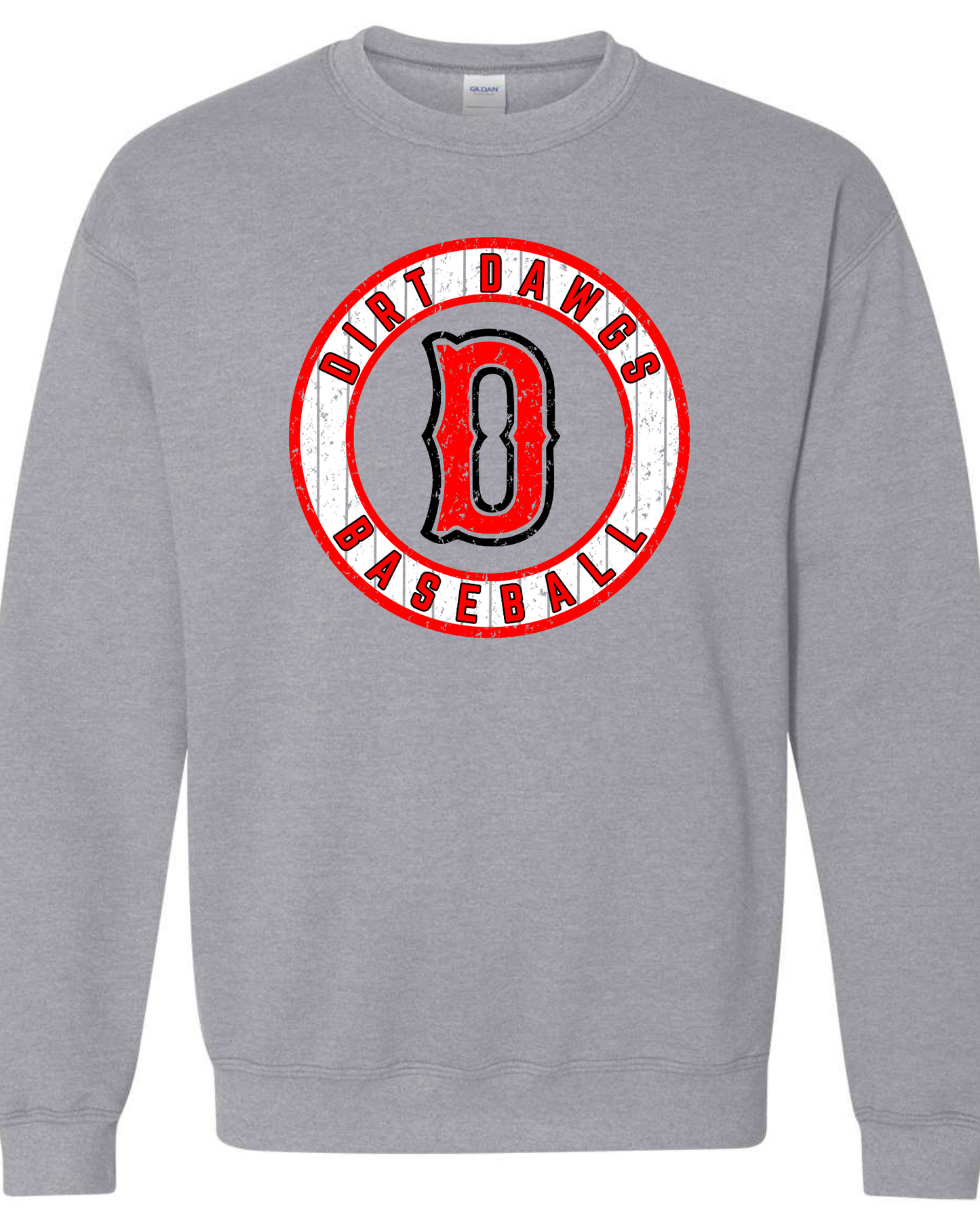 Dirt Dawgs Baseball D logo - Adult, 3 shirt styles