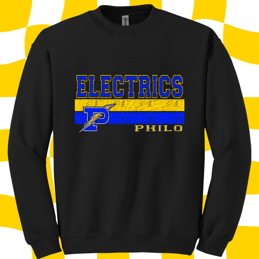 ELECTRICS BLACK. Adult & Youth. 3 shirt options.
