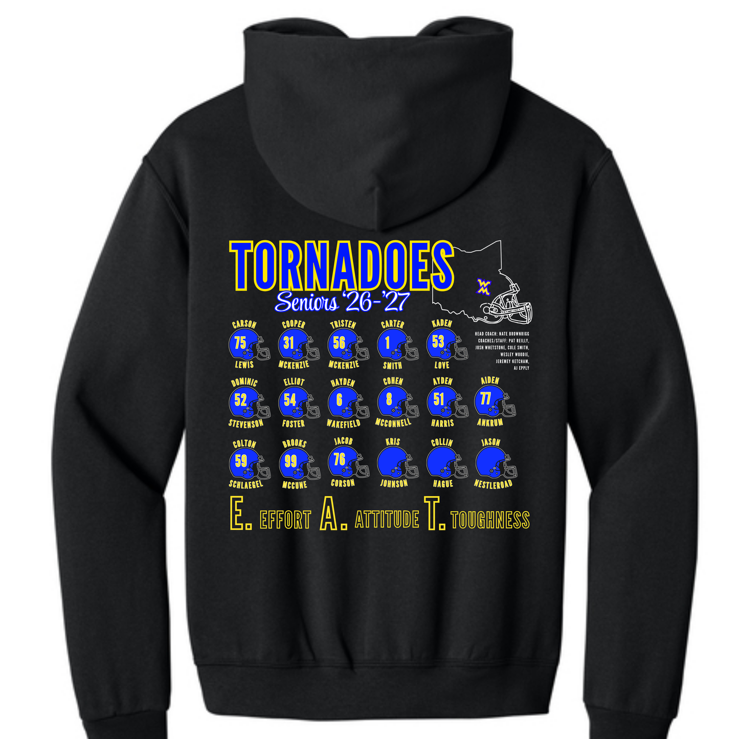 Senior Pack - WM Football (NO BEANIE)