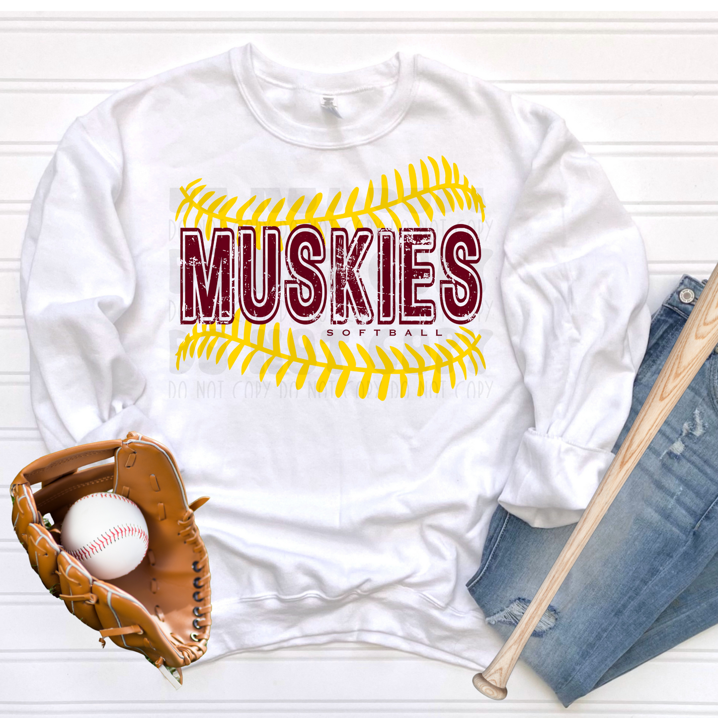 MUSKIES SOFTBALL TODDLER - YOU CHOOSE COLOR