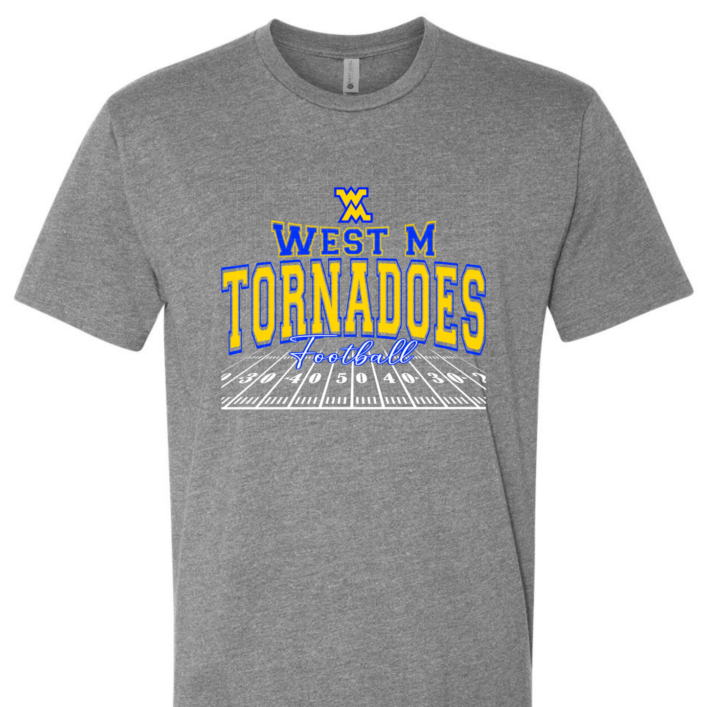 TODDLER/YOUTH WM Field Logo - Gray T-shirt