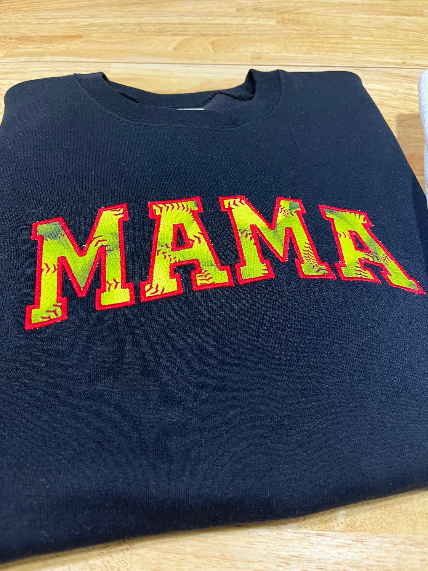 Embroidered Softball MAMA