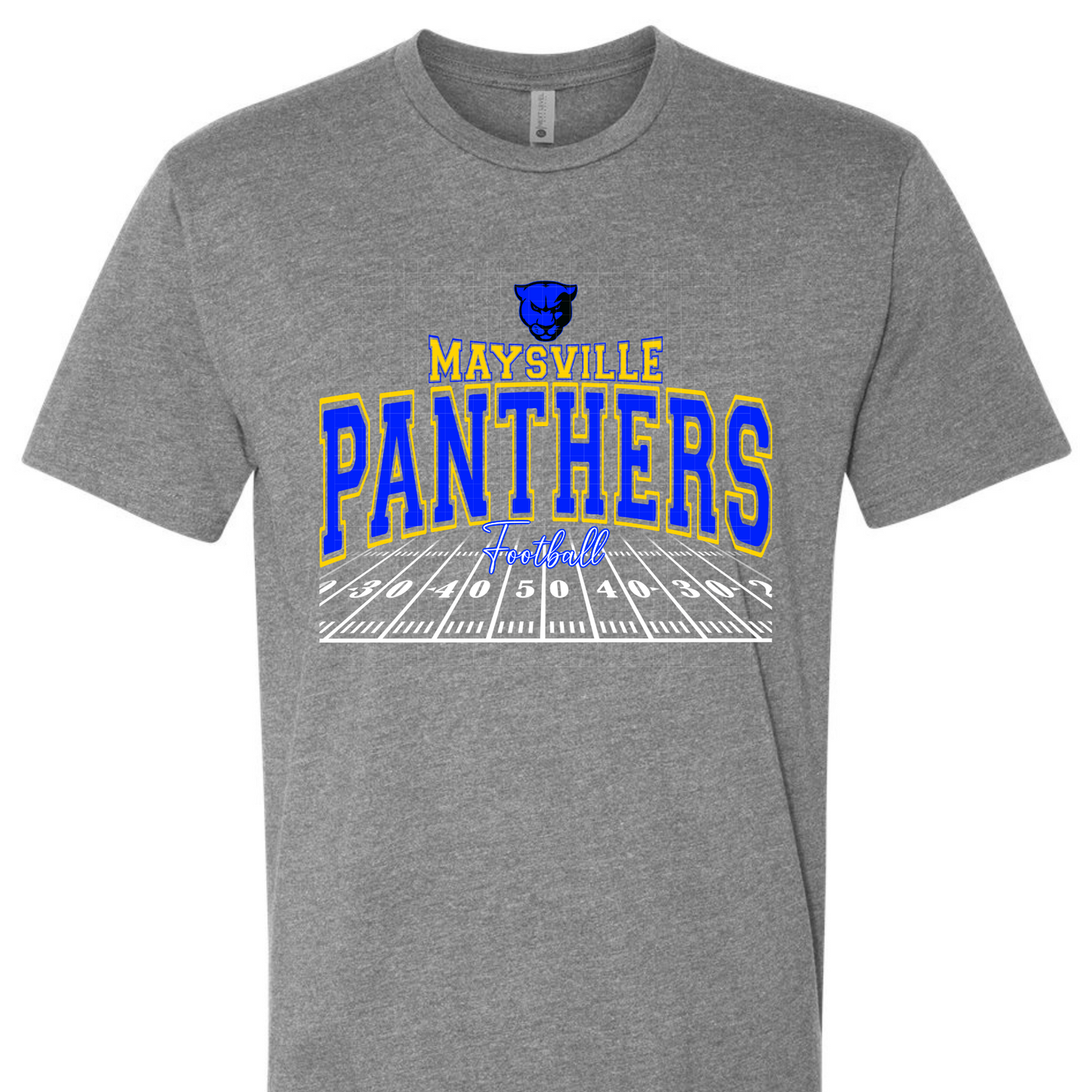 TODDLER/YOUTH Maysville Field Logo - Gray T-shirt