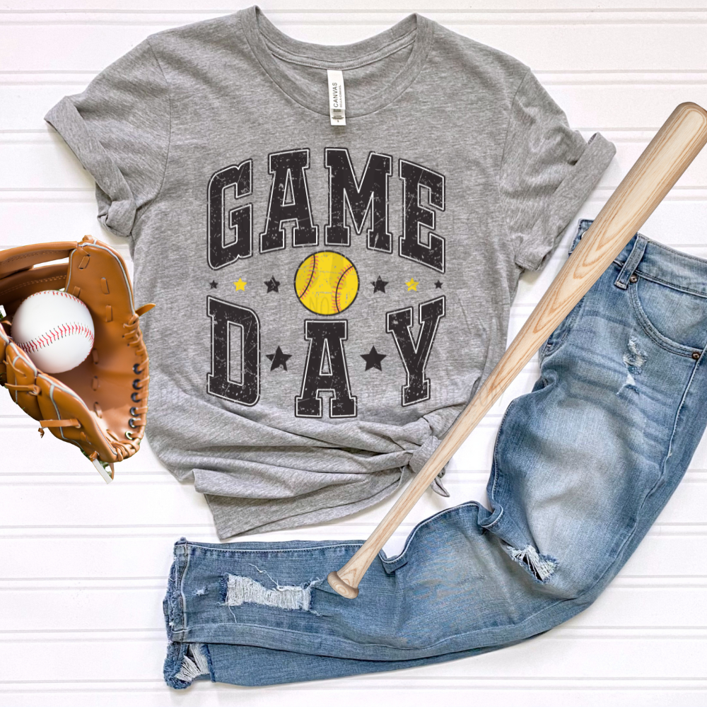 PRE-ORDER - GAME DAY SOFTBALL, ADULT - YOU CHOOSE COLOR