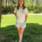 Patriot Star Patched Mineral Washed Tee