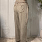 Gingham Getaway Barrel Pants