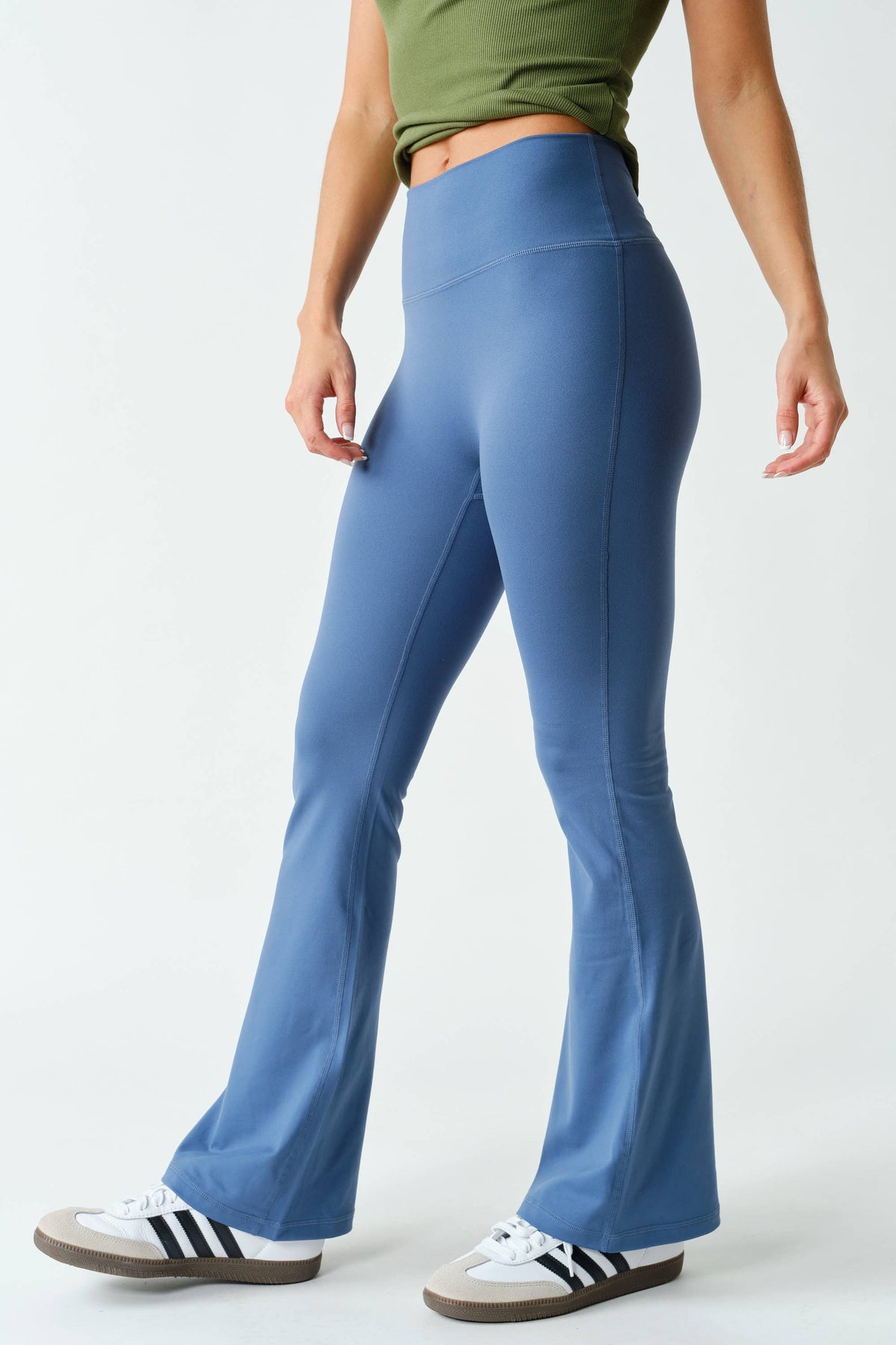 Venice Flare Legging: OCEAN