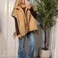 Oversized Sherpa Vest