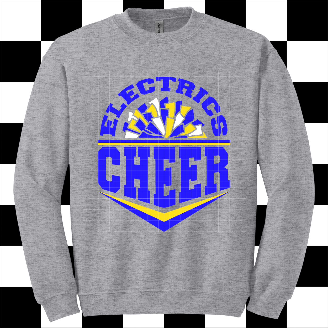 TODDLER/YOUTH Electrics Cheer - CREWNECK