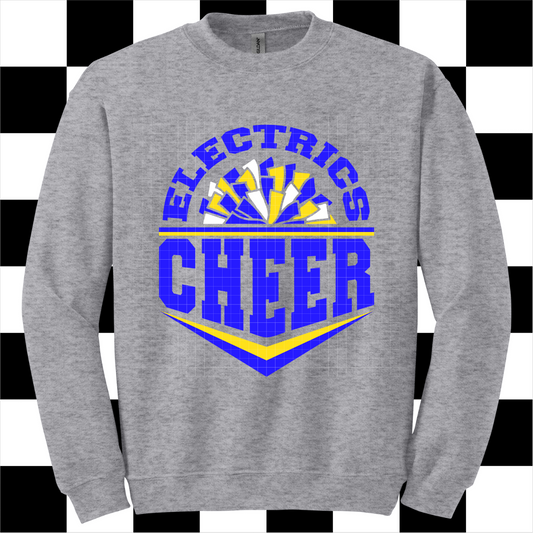 ADULT Electrics Cheer - CREWNECK