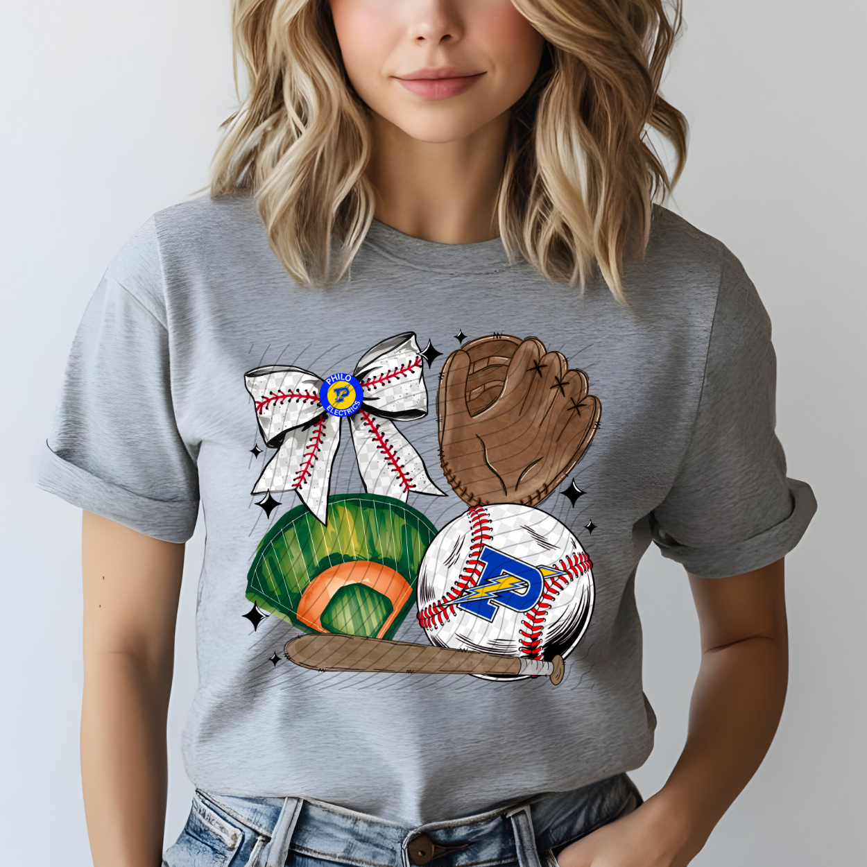 Philo Electrics baseball. Adult & Youth. 3 shirt options.