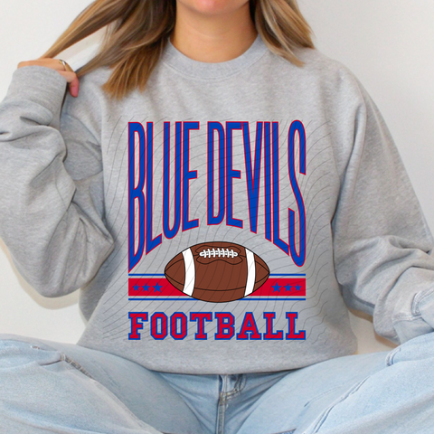 Blue Devils Football YOUTH NO DISTRESS - 2 shirt options
