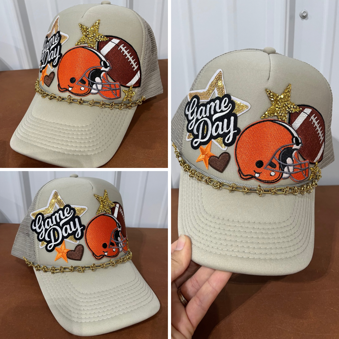 Game Day Trucker Hat - Orange