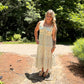 Floral Ruffled Tiered Midi Dress