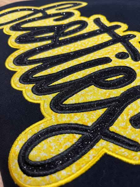 Embroidery - 2 Layer Custom Mascot - YOUTH Sweatshirt or Tshirt