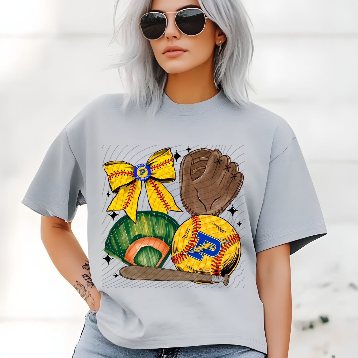 Philo Electrics softball. Adult & Youth. 3 shirt options.