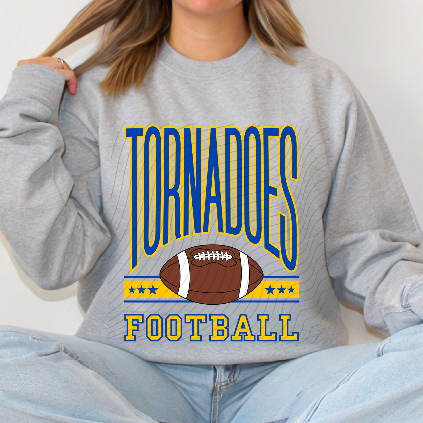 Tornadoes Football NO DISTRESS - 3 shirt options