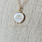 18K Gold Plated Rainbow Pendant Necklace