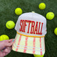 Softball Embroidered Hat