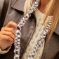 Breakaway Scrunchie Lanyard: Brown Checkered