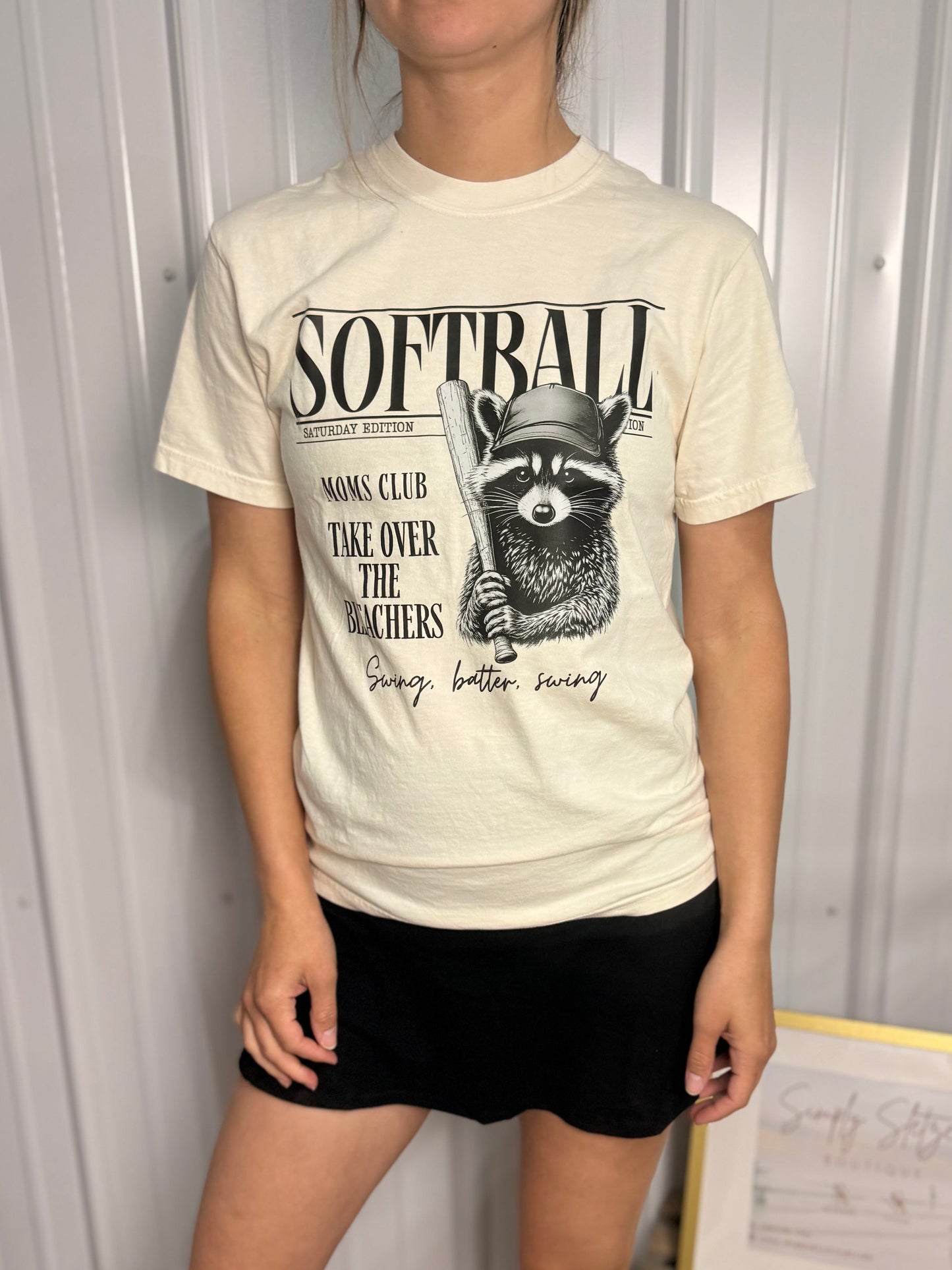 Softball Moms Club Graphic