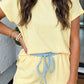 Seaside Ribbed Shorts Set - Both pieces
