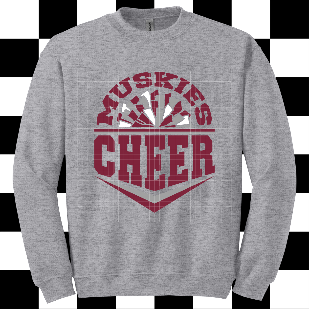 TODDLER/YOUTH Muskies Cheer - CREWNECK