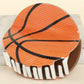 Game Day Basketball Plastic Hair Claw Clip