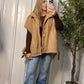 Oversized Sherpa Vest