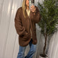 CHUNKY KNIT SWEATER CARDIGAN