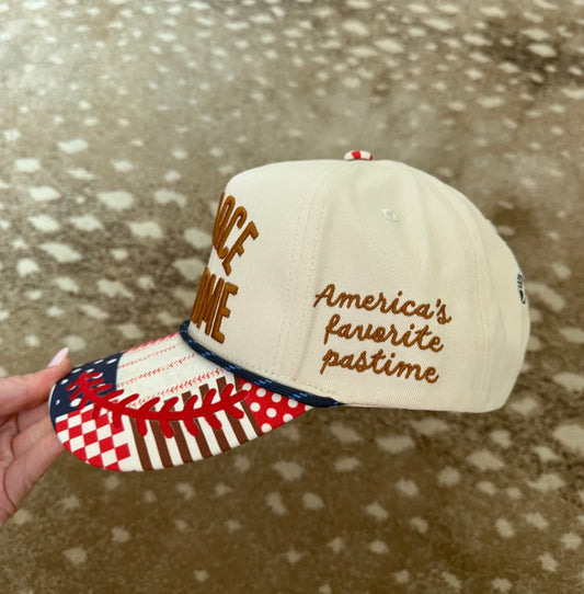 No Place Like Home Embroidery Trucker Hat