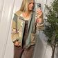 Fall Frenzy Patchwork Hoodie